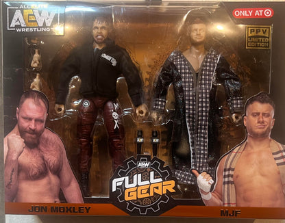 AEW All Elite Full Gear Exclusive Jon Moxley + MJF Action Figure 2 Pack