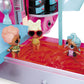 LOL Surprise Glamper - Metallic Silver, Fashion Camper Deluxe Doll Playset, 55+ Surprises, Fully Furnished, Working Lights and Sounds, Gift for Kids