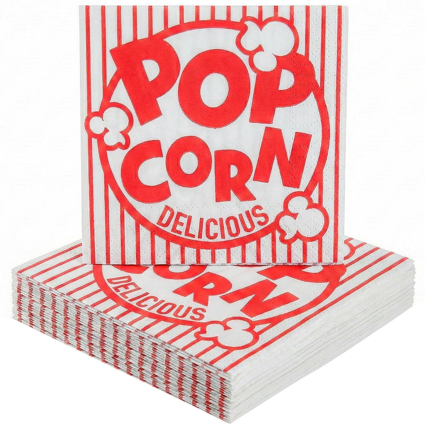 Fun Express Classic Beverage Napkins | Movie Party Theme And Design, 5"