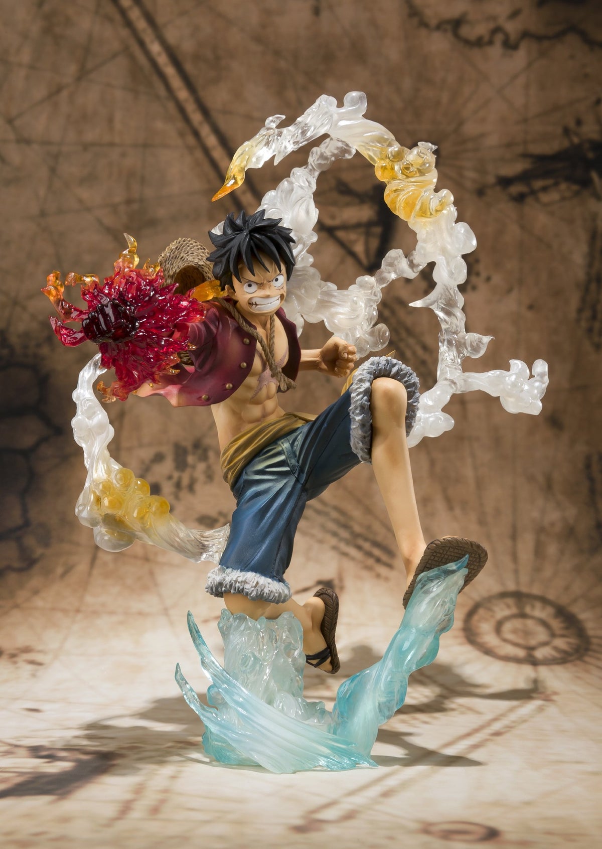 Bandai Tamashii Nations Monkey. D. Luffy "One-Piece" FiguartsZERO Figure (Battle Version)