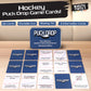 WATCH PARTY GAMES Puck Drop Live Hockey Card Game for Sports Fans, Party Nights & Family Fun