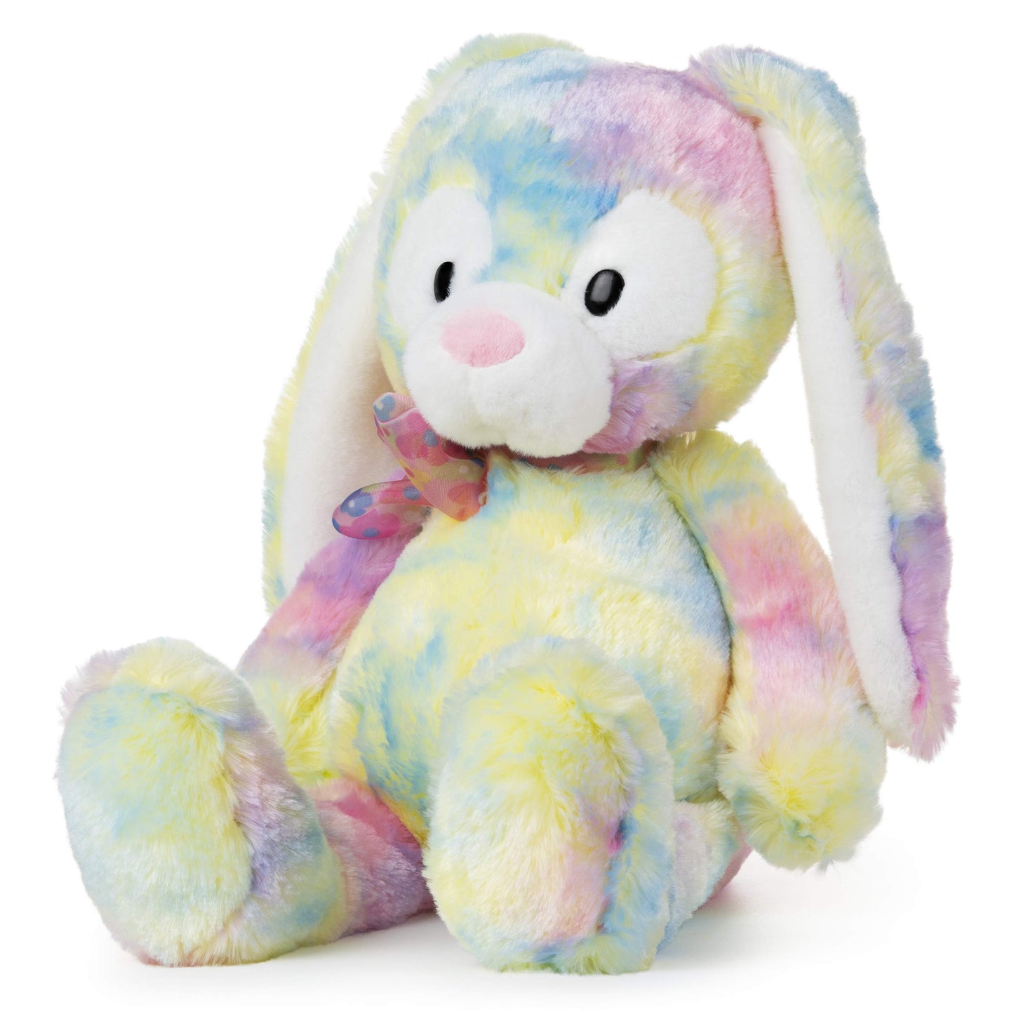 GUND Easter Splatter Color Patch Floppy Eared Bunny