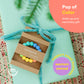 morepeas Rainbow Ring Teether | Soft, Easy Grip Unisex Teether Toy | Silicone Baby Teether Ring to Help Soothe Gums | Non-Toxic and BPA Free