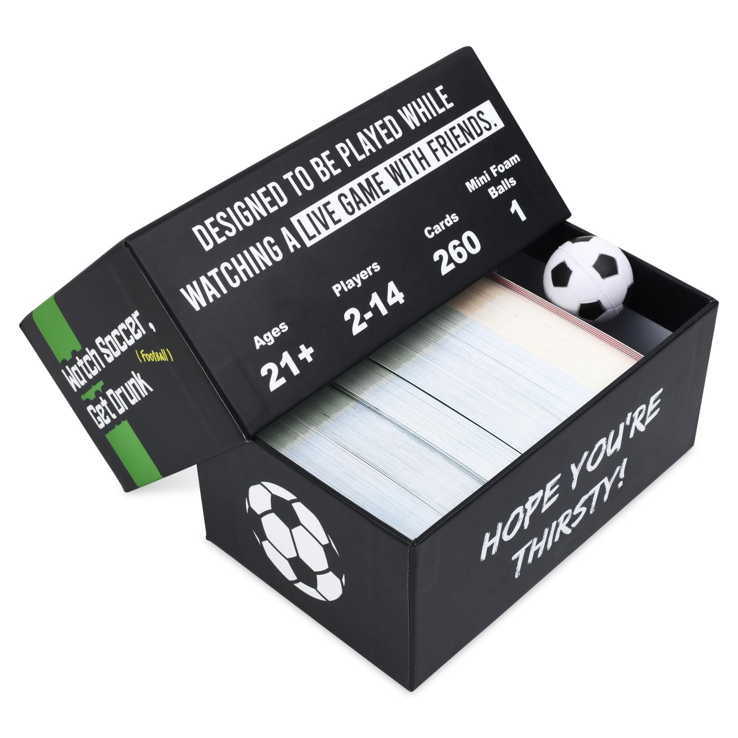 Watch Soccer, Get Drunk - The Live Soccer Drinking Game