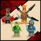 LEGO NINJAGO Lloyd’s Legendary Dragon Toy, 71766 Set with Snake Figures & NYA Minifigure, Collectible Mission Banner Series