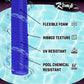 Kemp USA Pool Noodle 3.5 ft Foam Float Ribbed UV-Resistant Swim Noodle