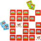 Mattel Games Make-A-Match Card Game with Fisher-Price Little People Theme, Multi-Level Rummy Style Play, Match Colors, Pictures & Shapes, 56 Cards
