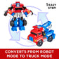Transformers Playskool Heroes Rescue Bots Optimus Prime, 4.5-Inch Action Figure, Kids Converting Robot Toy, Ages 3+ (Amazon Exclusive)