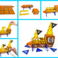 Tytan Tiles Pirate Ship & Island 60-Piece Magnetic Tiles Building Set, Fun Kids’ STEM Toy, Creative Play, Shape & Pattern Recognition, Fine Motor