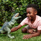 Mattel Jurassic World Dominion Strike 'n Roar Dinosaur Action Figure, Giganotosaurus Gray Dino Toy with Striking Motion & Sounds