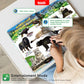 English Russian Bilingual Interactive Sound Book Learning Toy Gift Kids 2-5