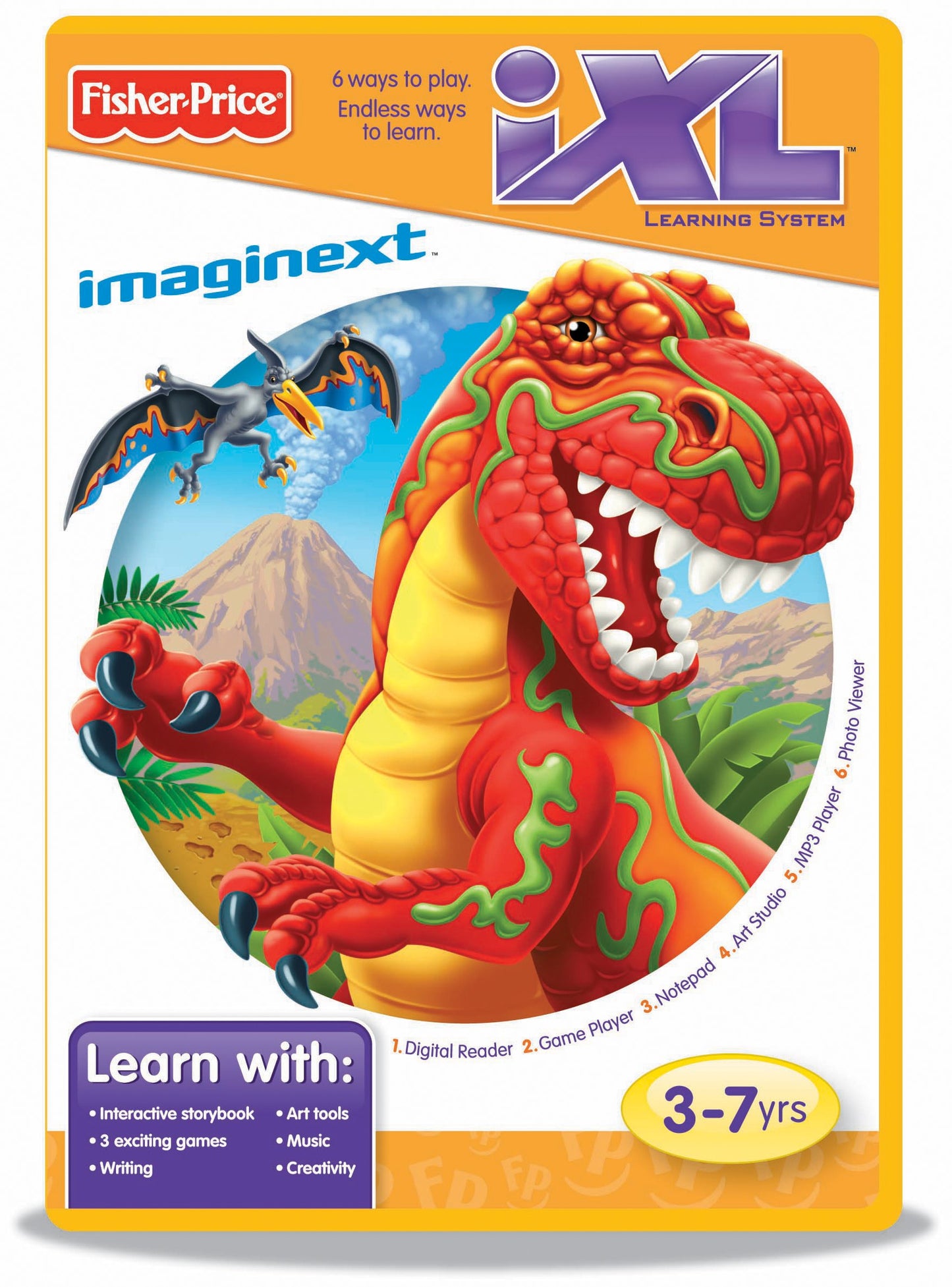 Fisher-Price Imaginext Dinosaurs iXL Learning System Software