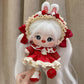 S OUJCEN Plush Doll Clothing Anime Character Costumes Adorable 20cm Plush Doll Clothing Set Anime Plush Doll Suitable for Plush Toys Gift for Girl