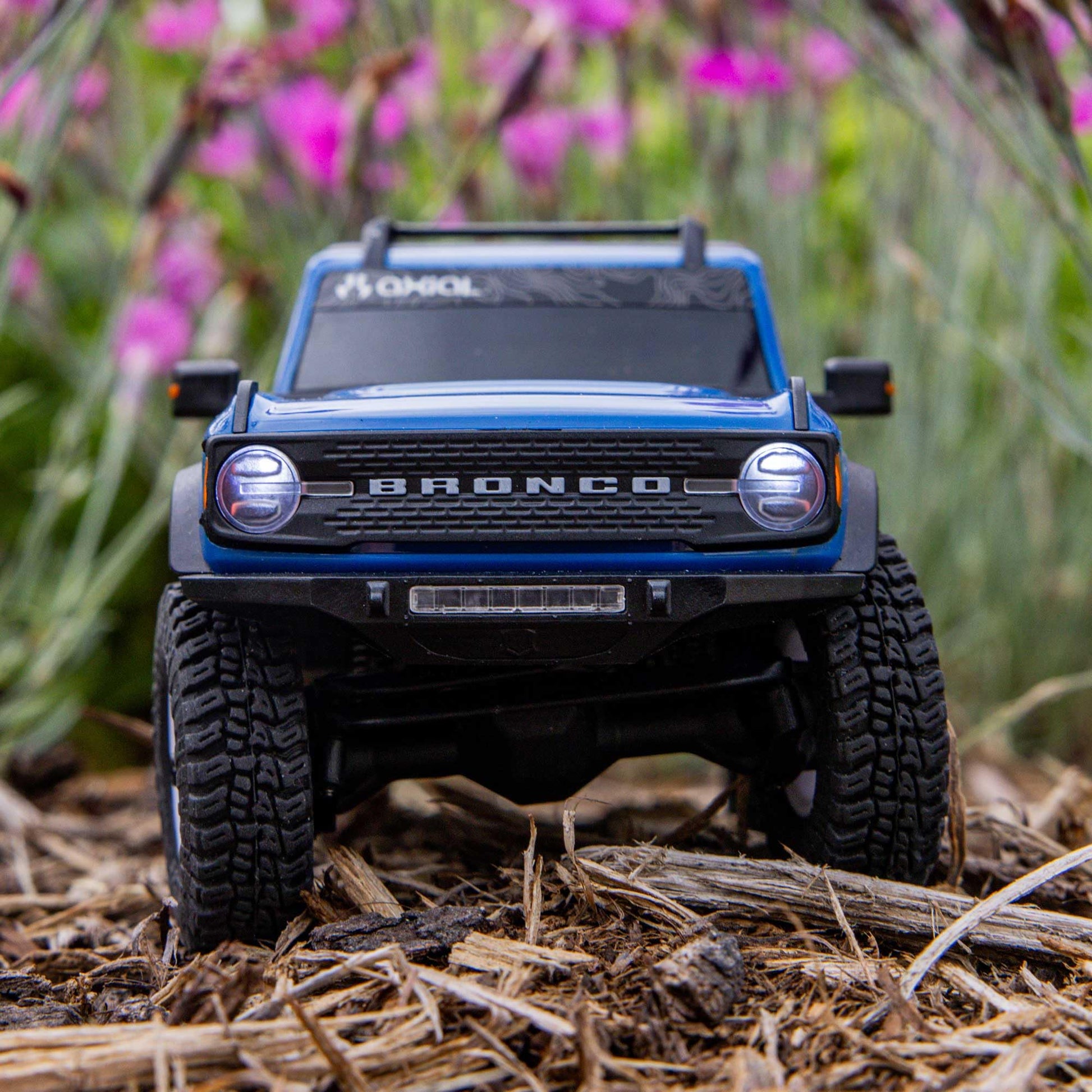 Axial 1/30 SCX30 Ford Bronco 4X4 RTR Brushed RC Rock Crawler, Blue