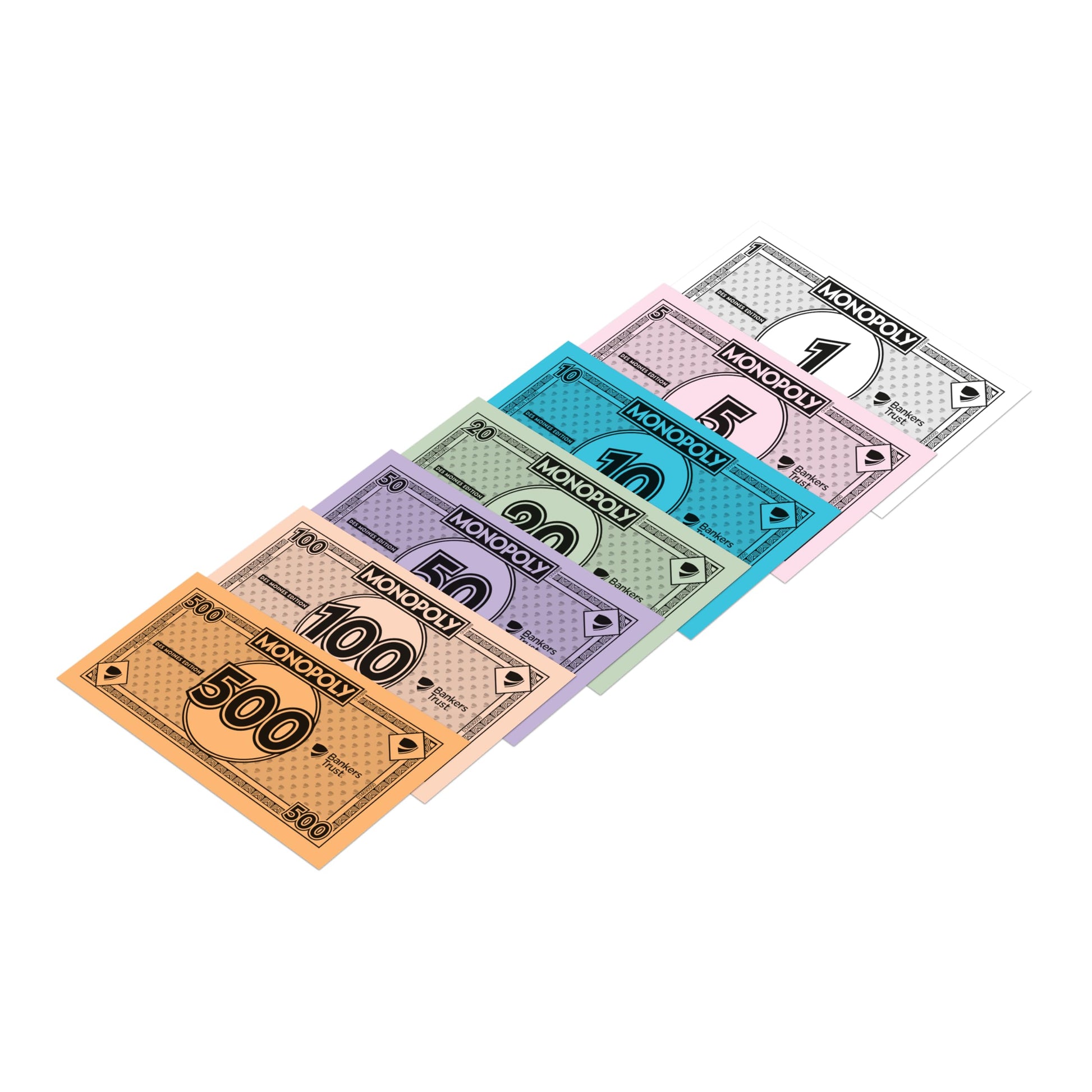 Monopoly Board Game - Des Moines, IA Edition: 2-6 Players Family Board Games for Kids and Adults, Board Games for Kids 8 and Up, Great for Game Night
