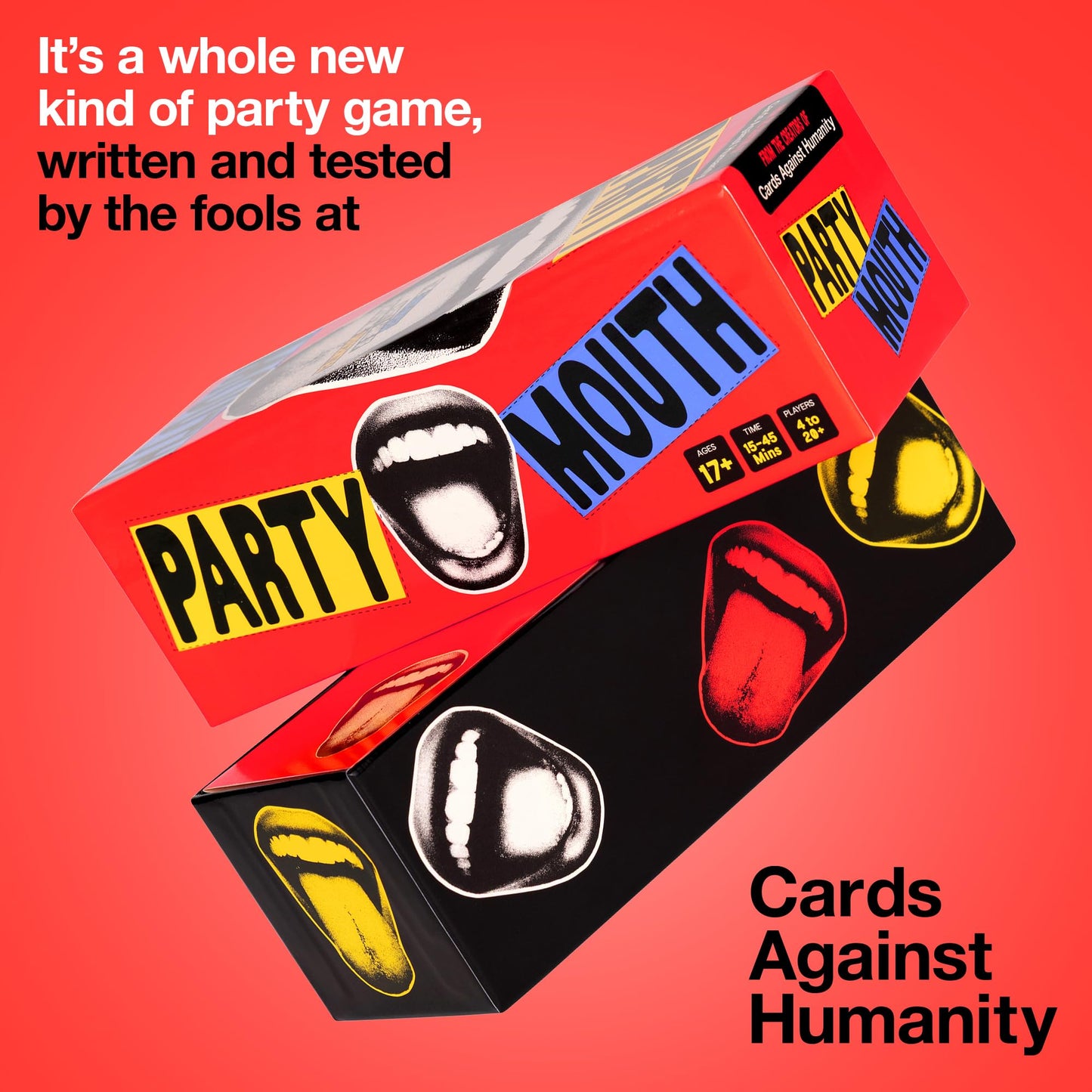 Party Mouth by Cards Against Humanity • A Fast and Filthy Adult Party Game • Mind Meld with Friends and Shout Absurd Phrases