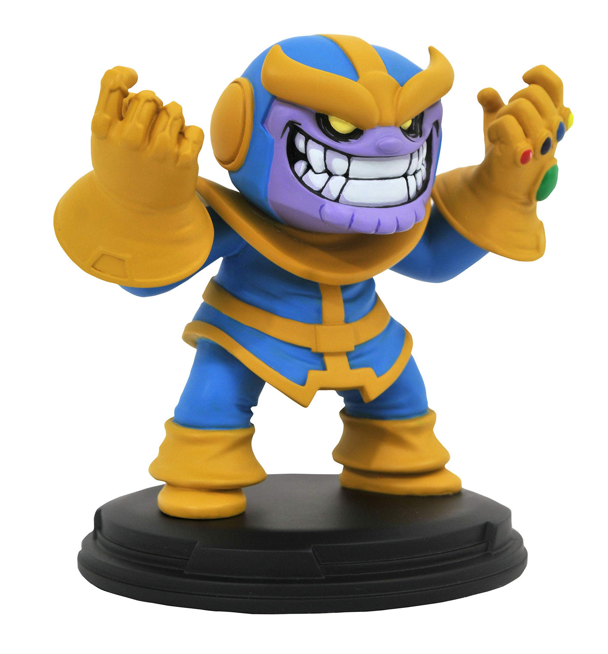 Gentle Giant Marvel Animated Thanos Resin Statue, Multicolor, 4 inches