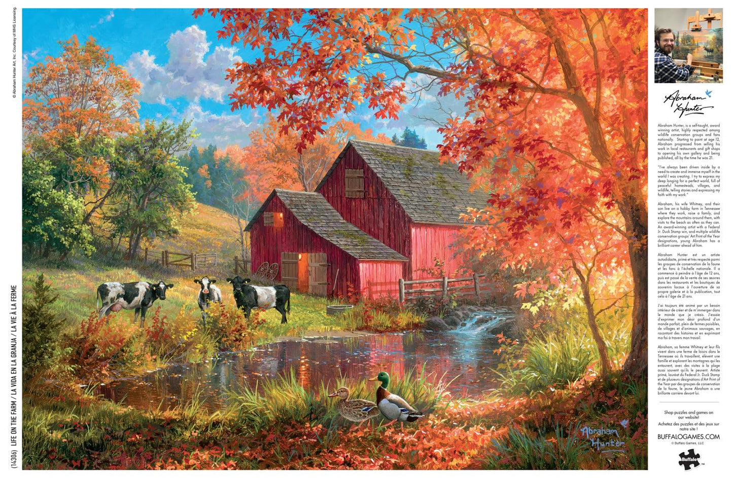 Buffalo Games - Life on the Farm - 1000 Piece Jigsaw Puzzle for Adults