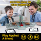 LEVEROAM Talking Sea Battle Board Game with Light and Sound Effects, Electronic Naval Battle Strategy Game with 200 Preset Ships Layout, Logicality