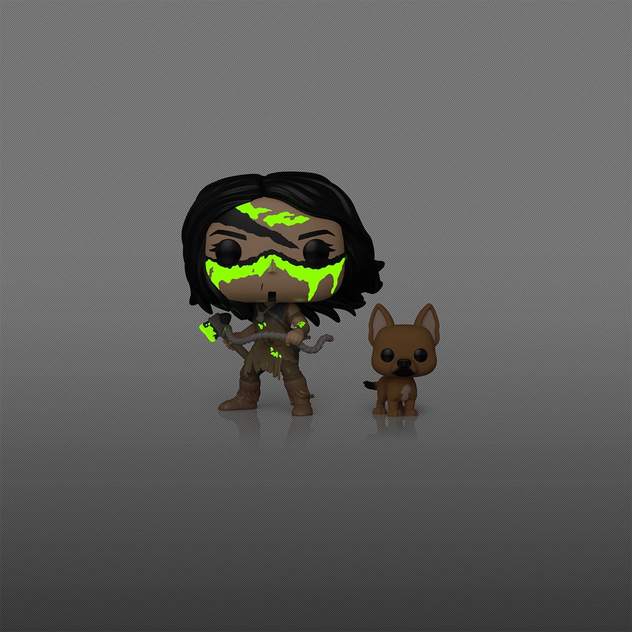 Funko Pop! Plus: Prey - Naru with Sarii - Glow in The Dark - Collectable Vinyl Figure - Gift Idea - Official Merchandise - Toys for Kids & Adults