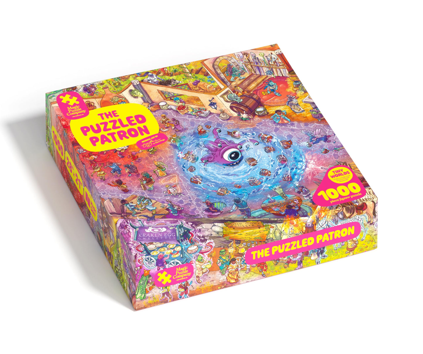 The Puzzled Patron • 1000-Piece Puzzle by Magic Puzzle Company • Series 3