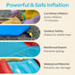 JoyBerri Inflatable Mighty Bounce House with Blower - Extra Large