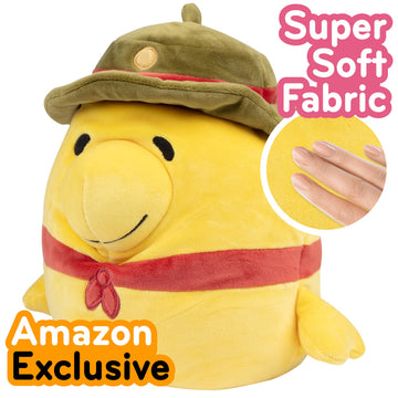 Squishmallows Original 8-Inch Woodstock Beagle Scout - Official Jazwares Plush - Collectible Soft & Squishy Peanuts Snoopy Stuffed Animal Toy - Add