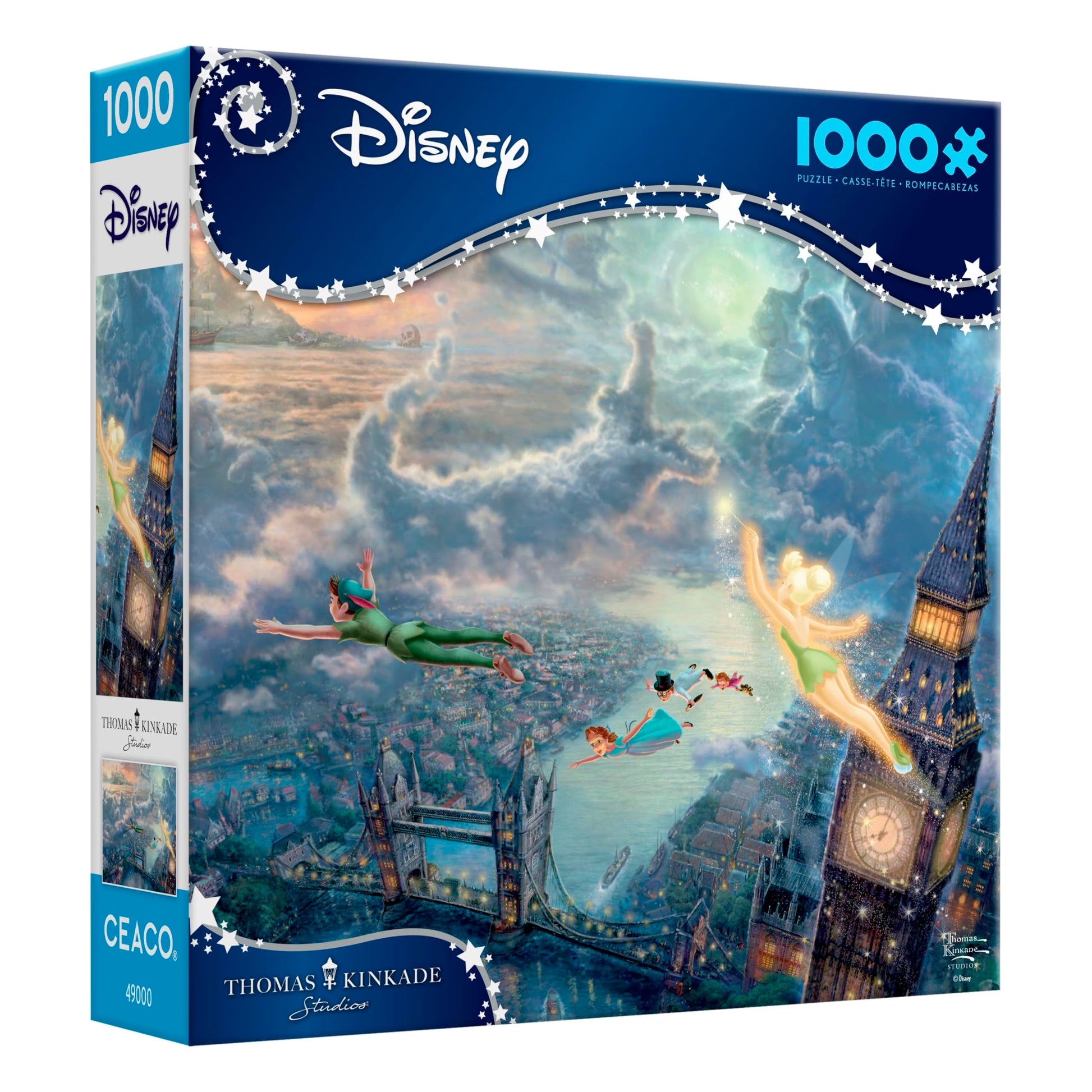 Ceaco - Thomas Kinkade Disney Dreams - 1000 Piece Jigsaw Puzzle for Adults