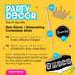 Big Dot of Happiness Hoco Dance - Homecoming Centerpiece Sticks - Table Toppers - Set of 15