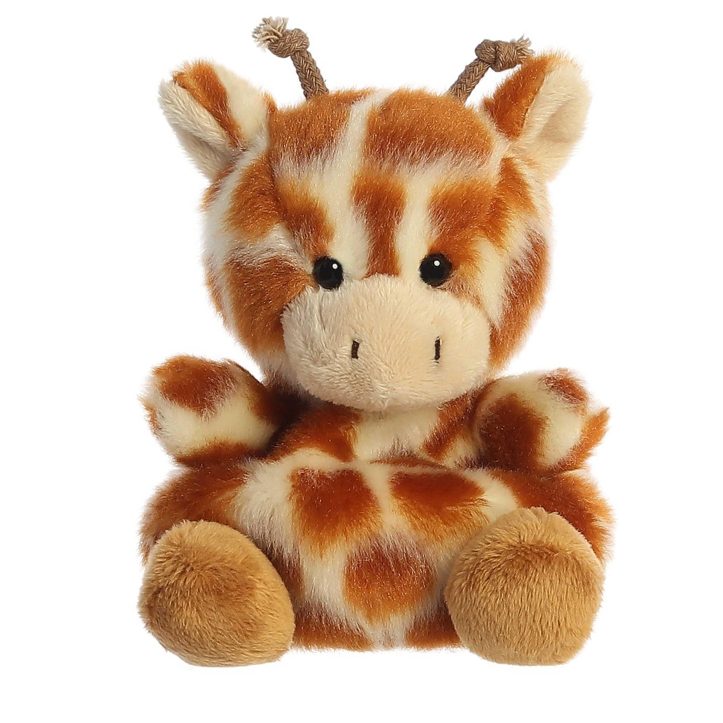 Aurora® Adorable Palm Pals™ Safara Giraffe™ Stuffed Animal - Fun Collectible Plush for Kids and Adult Collectors - Perfect for Decorating Rooms