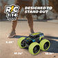 Motor Dayz RC 4WD Big Kahuna Remote Control Car Ford Bronco Monster Truck - 1:14 Scale Remote Control Truck, Vaughn Gittin Jr., Vertical Drive Stunts