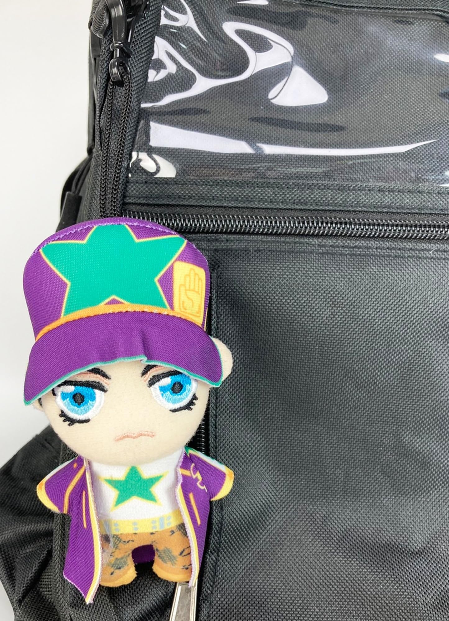 Great Eastern Entertainment JoJo's Bizarre Adventure Stone Ocean: Jotaro Kujo Mini Plush w/Spring Clip 4.5" H