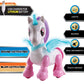 NKOK USB PetBotz - Robo Unicorn, Rechargeable, Miniature, Interactive pet Robot, Lights up, Sound Activated, Makes Noises on Command, Comes with