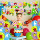 karg Battle-Dream Island Birthday Party Decoration Princess Includes Cake Toppers, Cupcake Toppers, Balloons, Banner Party Supplies Decoration
