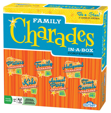 Outset Media Family Charades in-A-Box Compendium