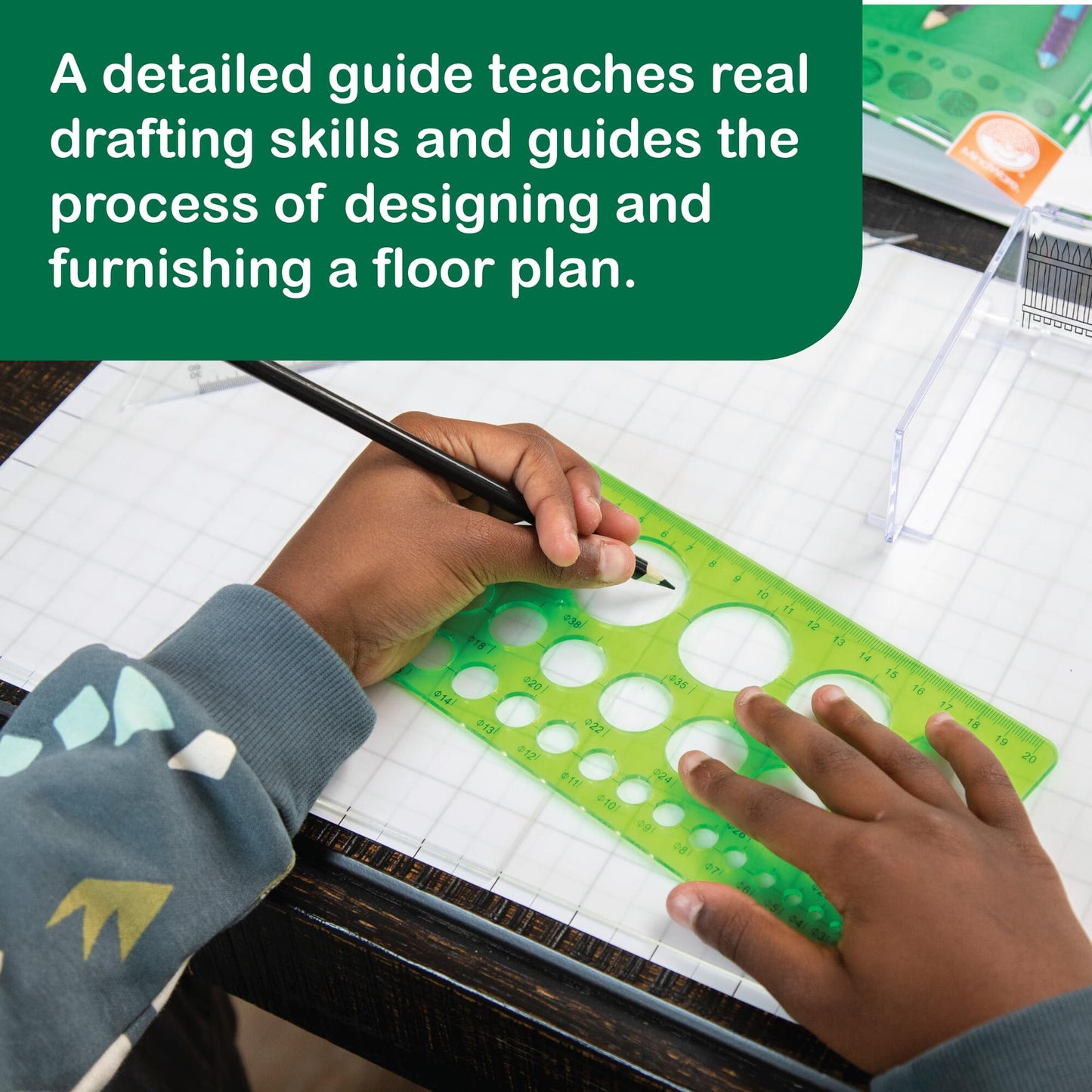 MindWare Art-chitect Landscape Designer for Kids - 3D Landscape Design Kit for Kids Ages 8 and Up - Learn The Basics of Architecture As You Design