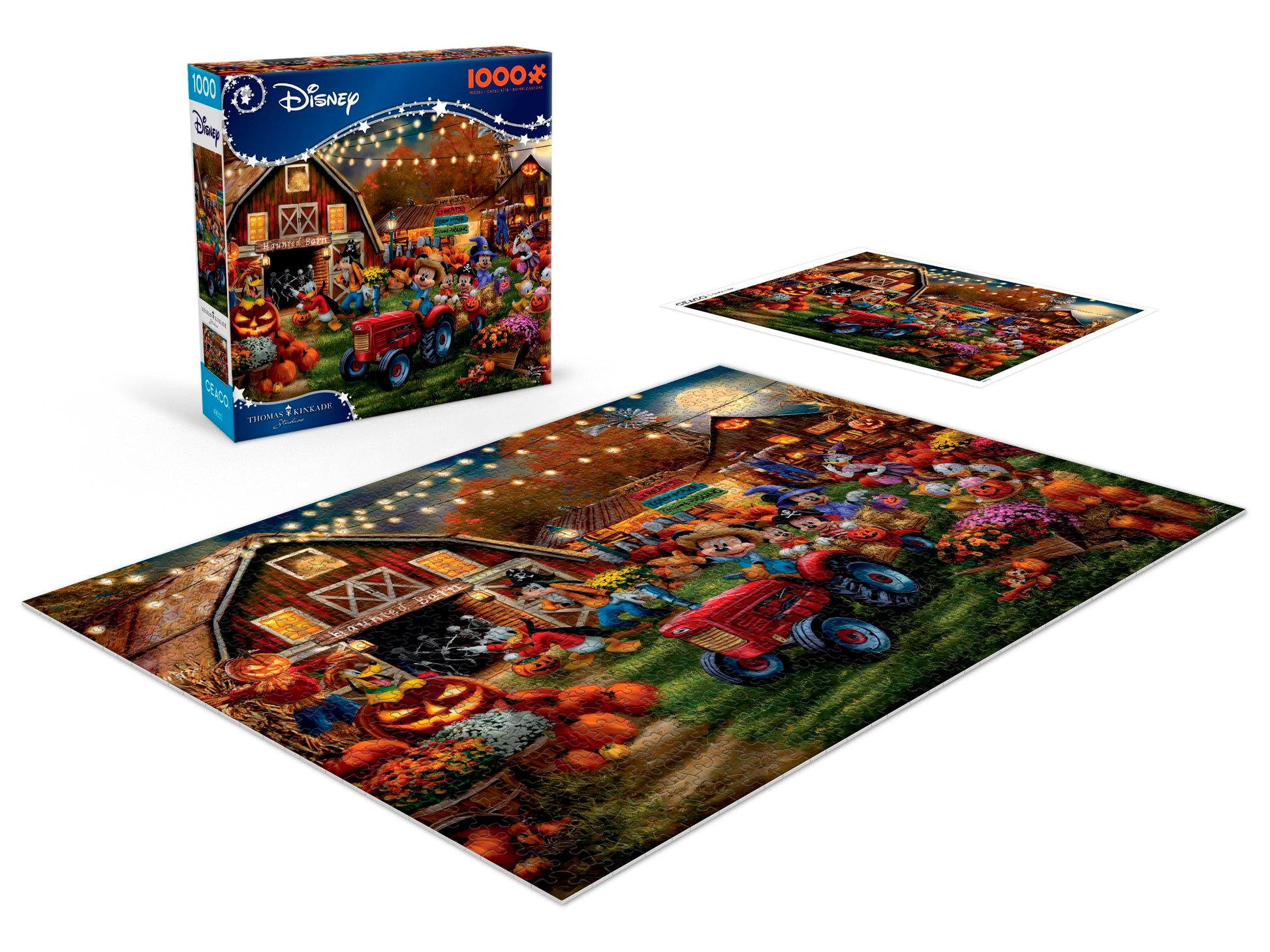 Ceaco - Thomas Kinkade Disney Dreams: Mickey - 1000 Piece Puzzle for Adults