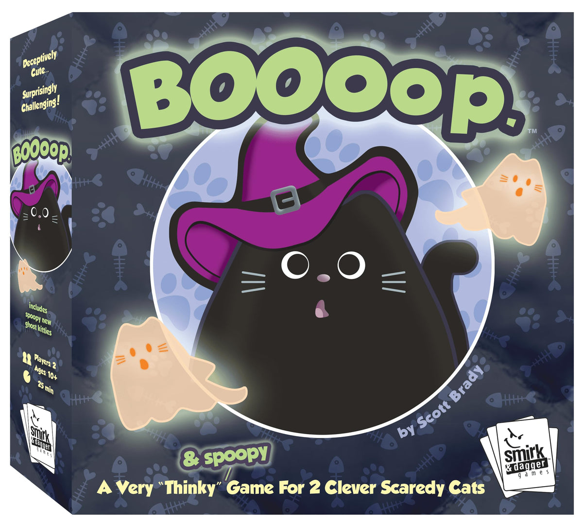 BOOoop by Smirk & Dagger: Adorable 2 Player Strategy Board Game