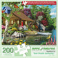 Bits and Pieces - Jigsaw Puzzle for Adults and Seniors - Cabin on The Lake - Large Lettered Pieces Colorful Scenic Jigsaw (200 Piece Puzzle)