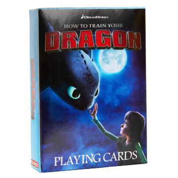 AQUARIUS How to Train Your Dragon Playing Cards Standard Size - Themed Novelty Deck with 52 Unique Designs - Collectible Merchandise Gift for Teens