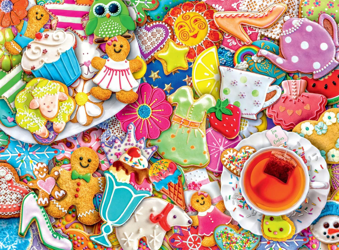 Buffalo Games - Aimee Stewart Tea and Cookies - 1000 Piece Jigsaw Puzzle
