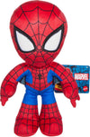 Mattel Marvel Plush Character Figure, 8-inch Spider-Man Super Hero Soft Doll in Fun-to-Touch Fabrics, Collectible For Kids & Fans Ages 3 Years Old