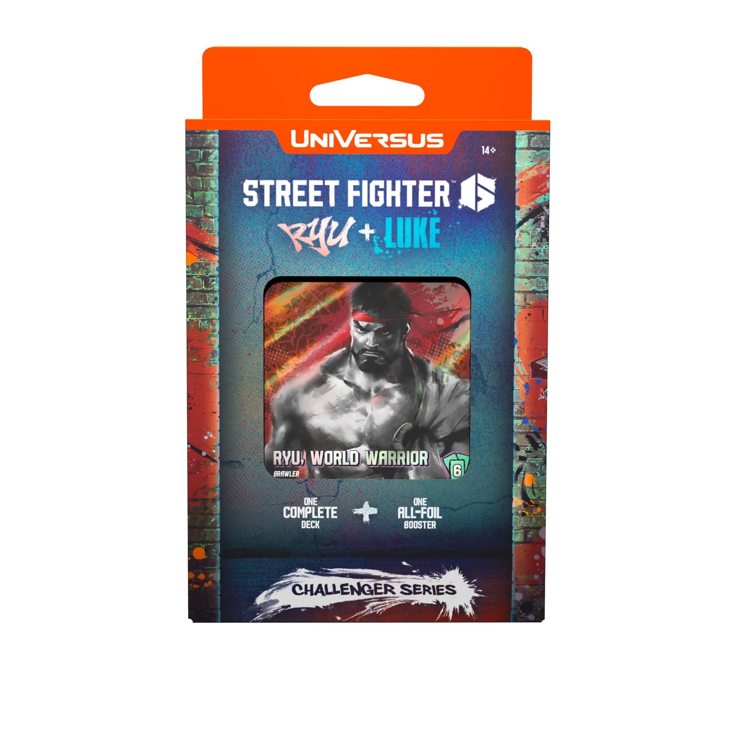 UniVersus: Street Fighter 6 Challenger Series Display - Ryu & Luke