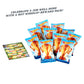Hot Wheels Rewards Car Pack of 10 Individually Wrapped 1:64 Scale Die-Cast Vehicles in Opaque Bags with Gold Stickers, Rewards or Prizes for Kids 3