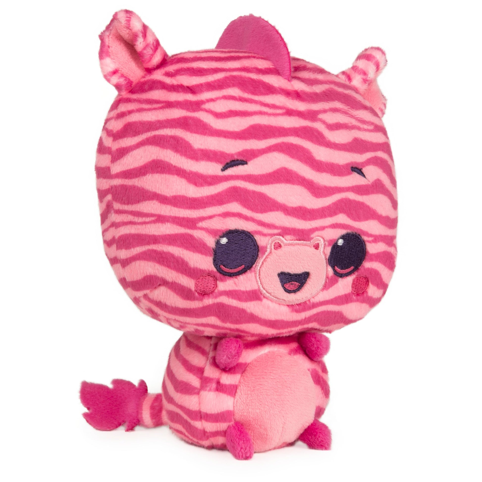 GUND Drops, Sammy Stripes, Expressive Premium Stuffed Animal Soft Plush Pet, Pink Zebra, 6”