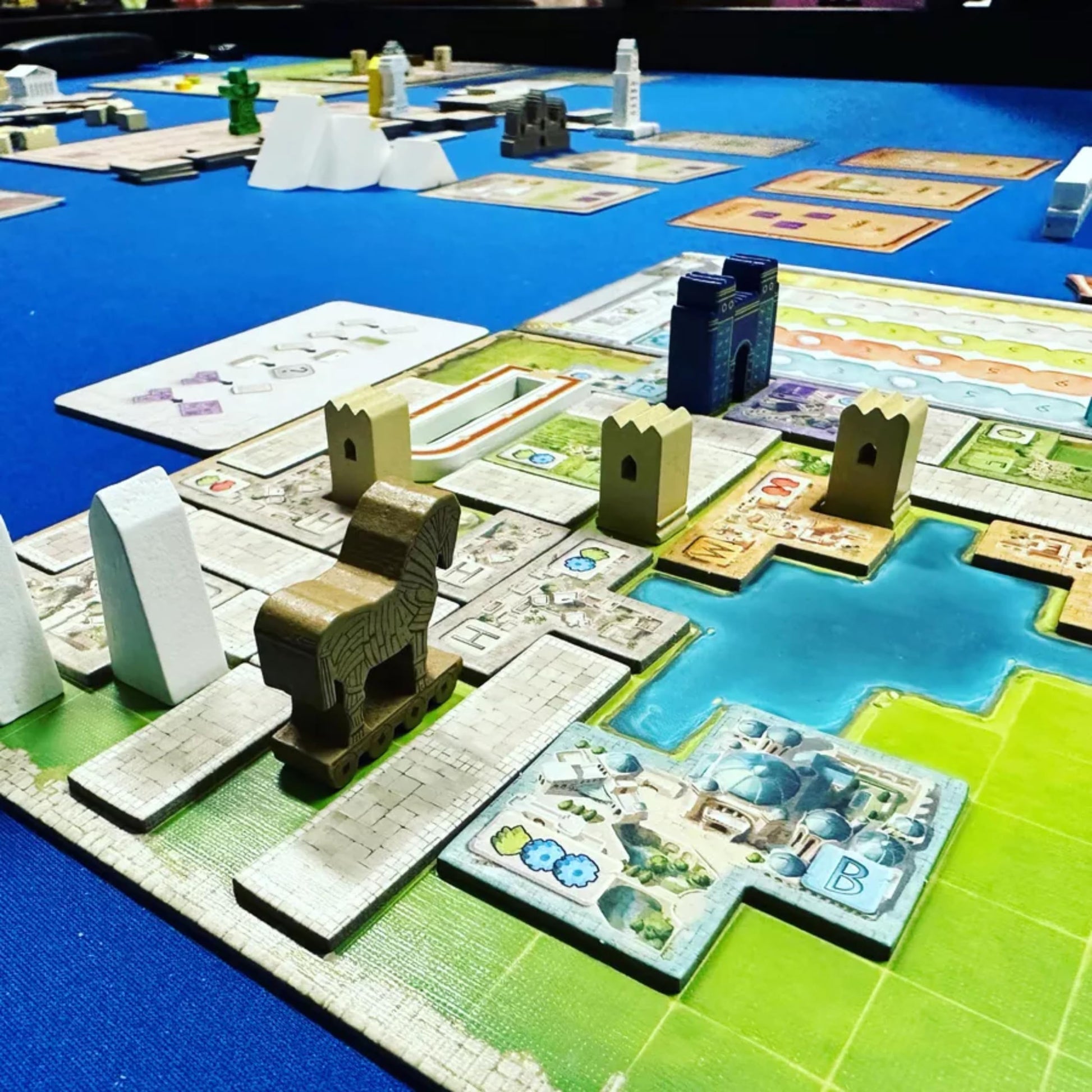 World Wonders Strategy Board Game by Arcane Wonders | Build Iconic Landmarks, Compete Strategically | for 1-5 Players | Ages 14+