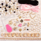 Make It Real: Juicy Coture Chains & Charms, DIY Bracelet Kit, Includes 12 Juicy Coture Charms, Makes Up to 5 Bracelets, Helps Young Girls Develop Fine