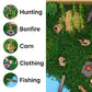 LuciPaw 28 PCS Native American Indians Figures Toys Set, Include Plastic Figurine Toys Trees Moss Sand Stones, Kids Historical Education School