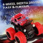 Monster Truck Toys - Friction Powered Toy Cars Push and Go Truck Toys for Toddlers Kids Age 2-4 3-5 4-7 Best Christmas Birthday Party Children's Day
