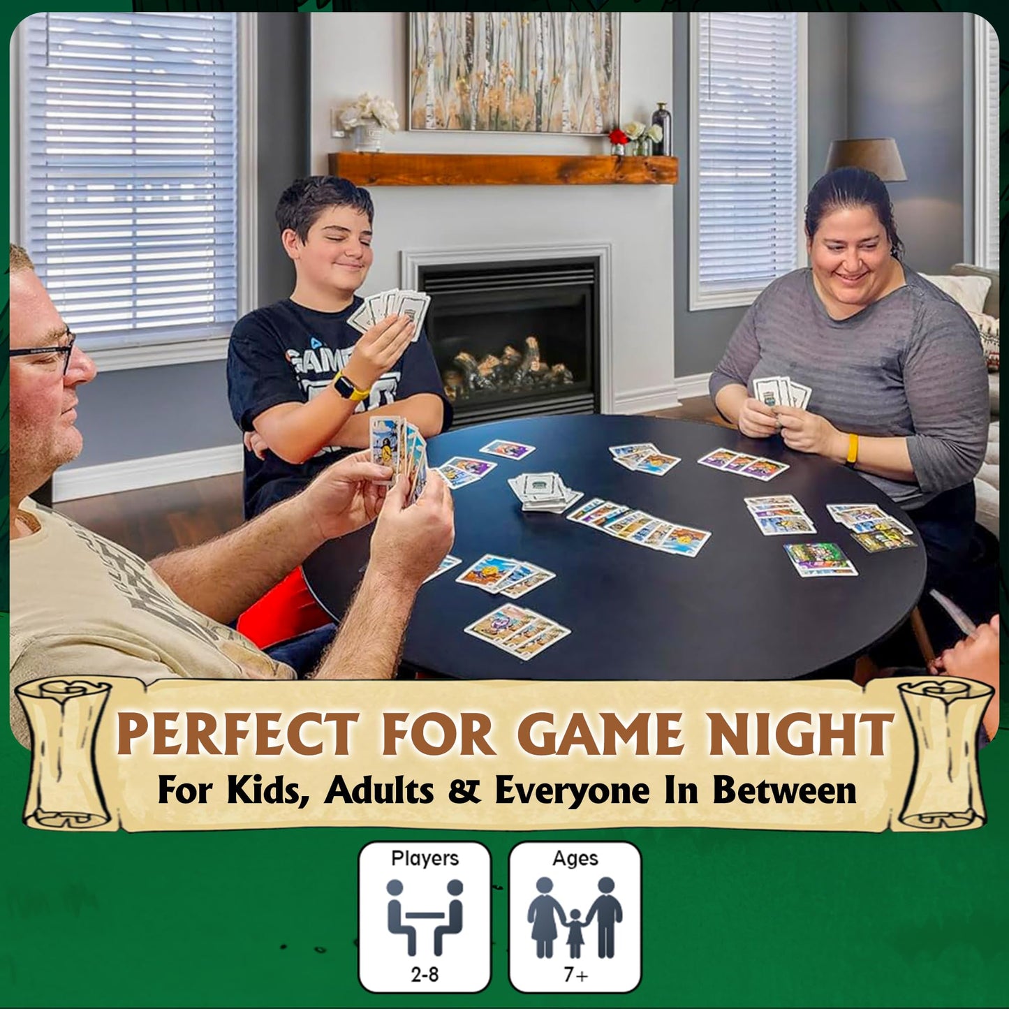 Detectorist Rummy Playing Card Game Set for Kids and Adults - Fun Strategy Card Game for Family Game Night - Ages 7+ - Easy to Learn, Enhances Math